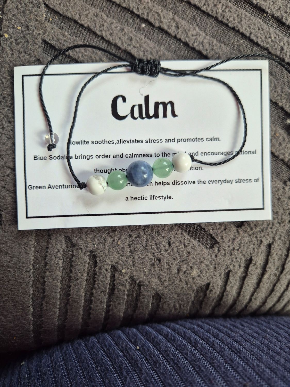 Calm bracelet
