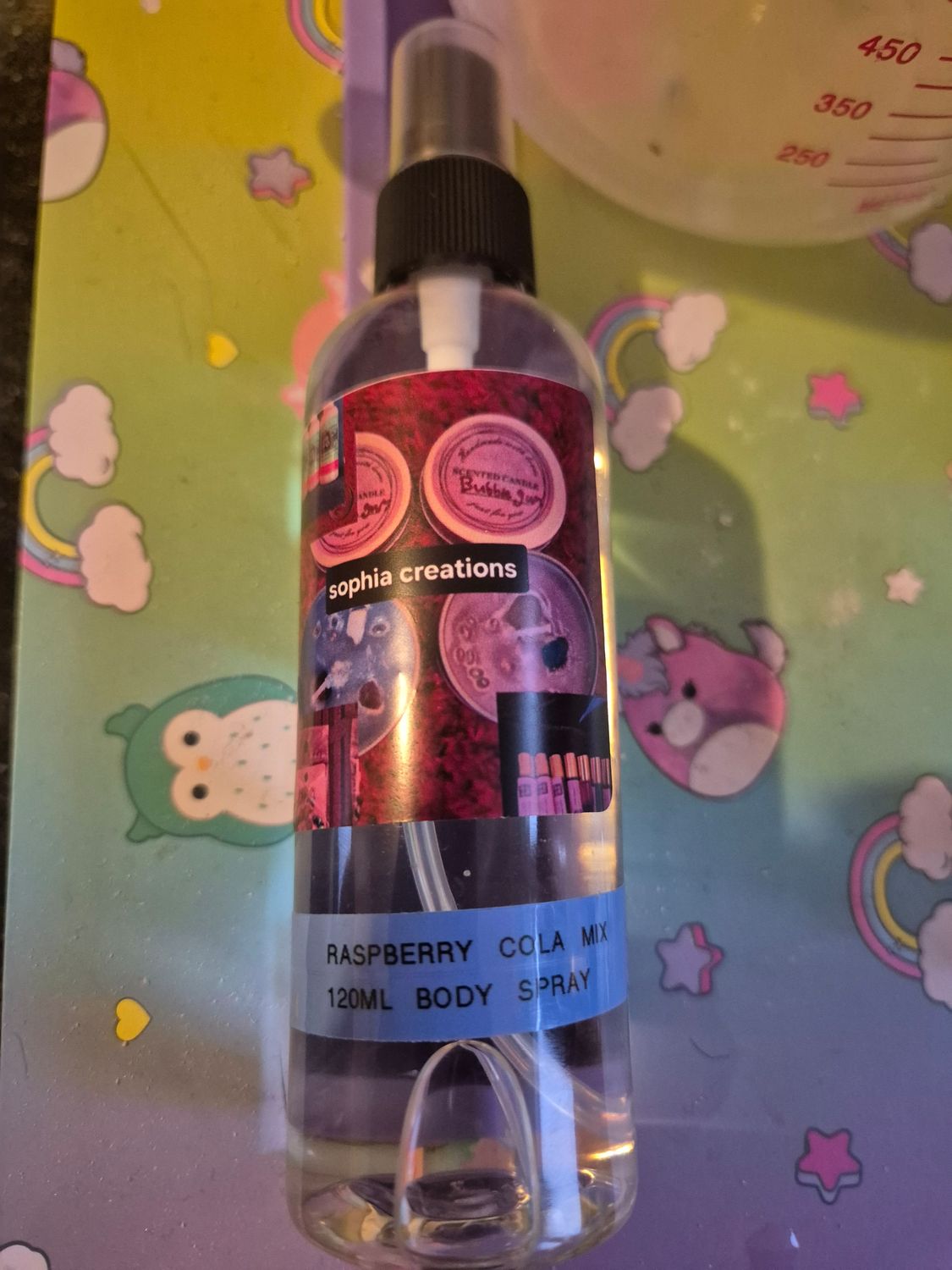 Raspberry cola mix Body spray 120ml