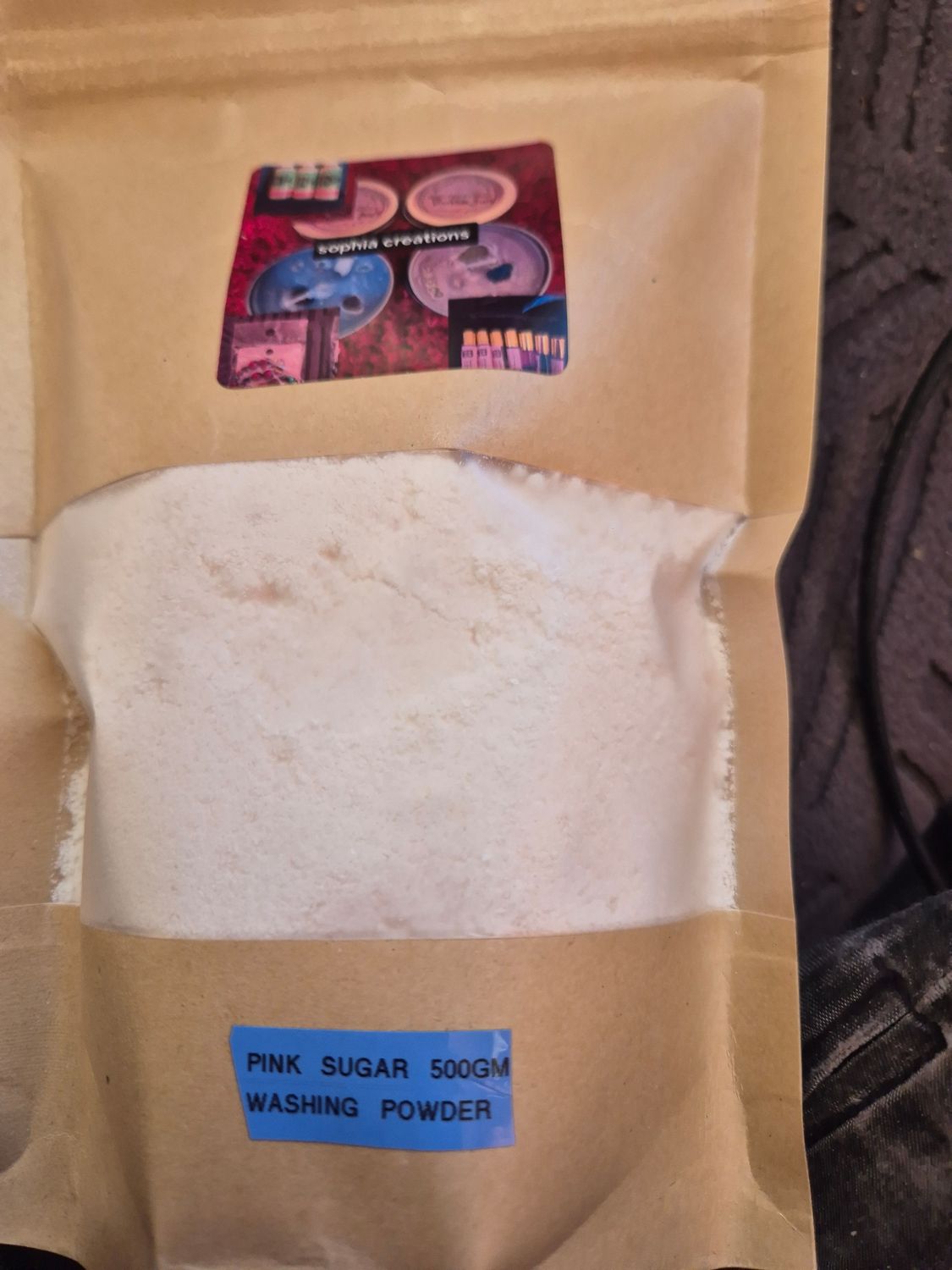 Pink sugar washing powder 500gm