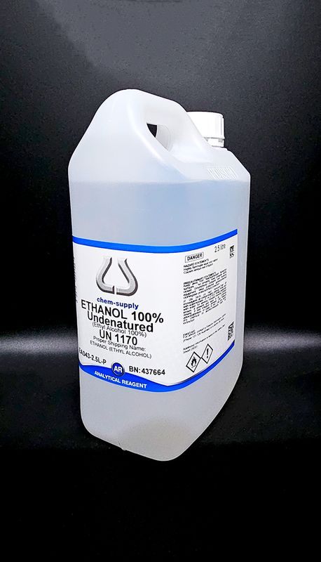 Ethyl Alcohol - Ethanol 100% AR Grade