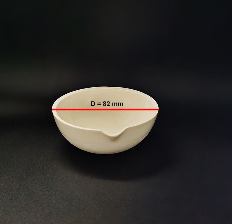 Porcelain Evaporating Dish 75mL 82mm Diameter with attached BIR Sales InvoicePorcelain Evaporating Dish 75mL 82mm Diameter with attached BIR Sales Invoice