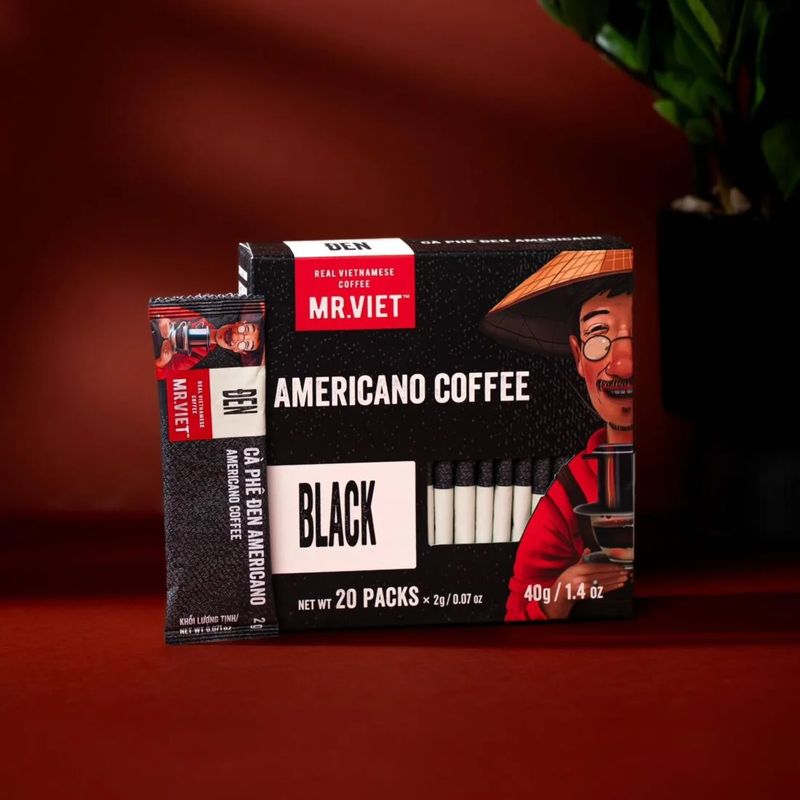 Mr.Viet Americano Instant Vietnamese Coffee