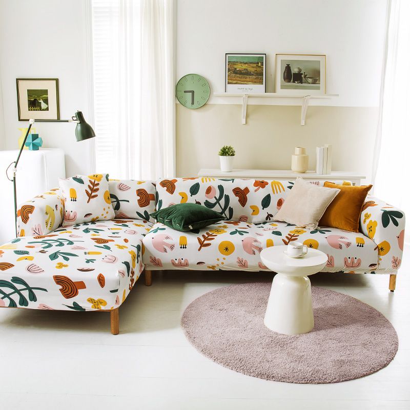 Color: A, style: 1seat no pillowcase - Universal Stretch All-inclusive Universal Sofa Cover