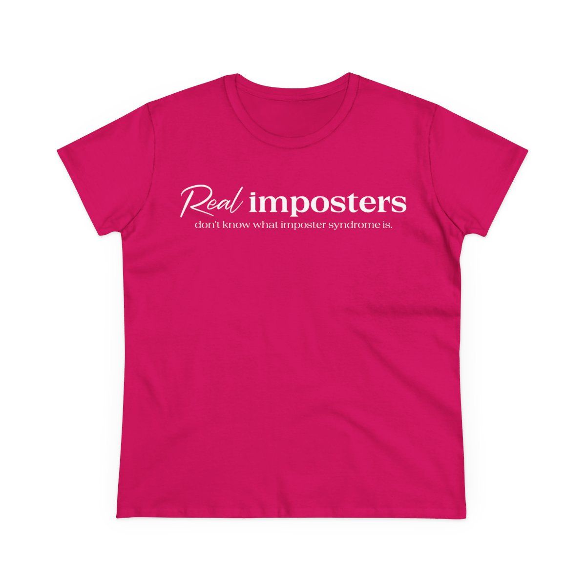 Real Imposters - Women&#39;s Midweight Cotton Tee