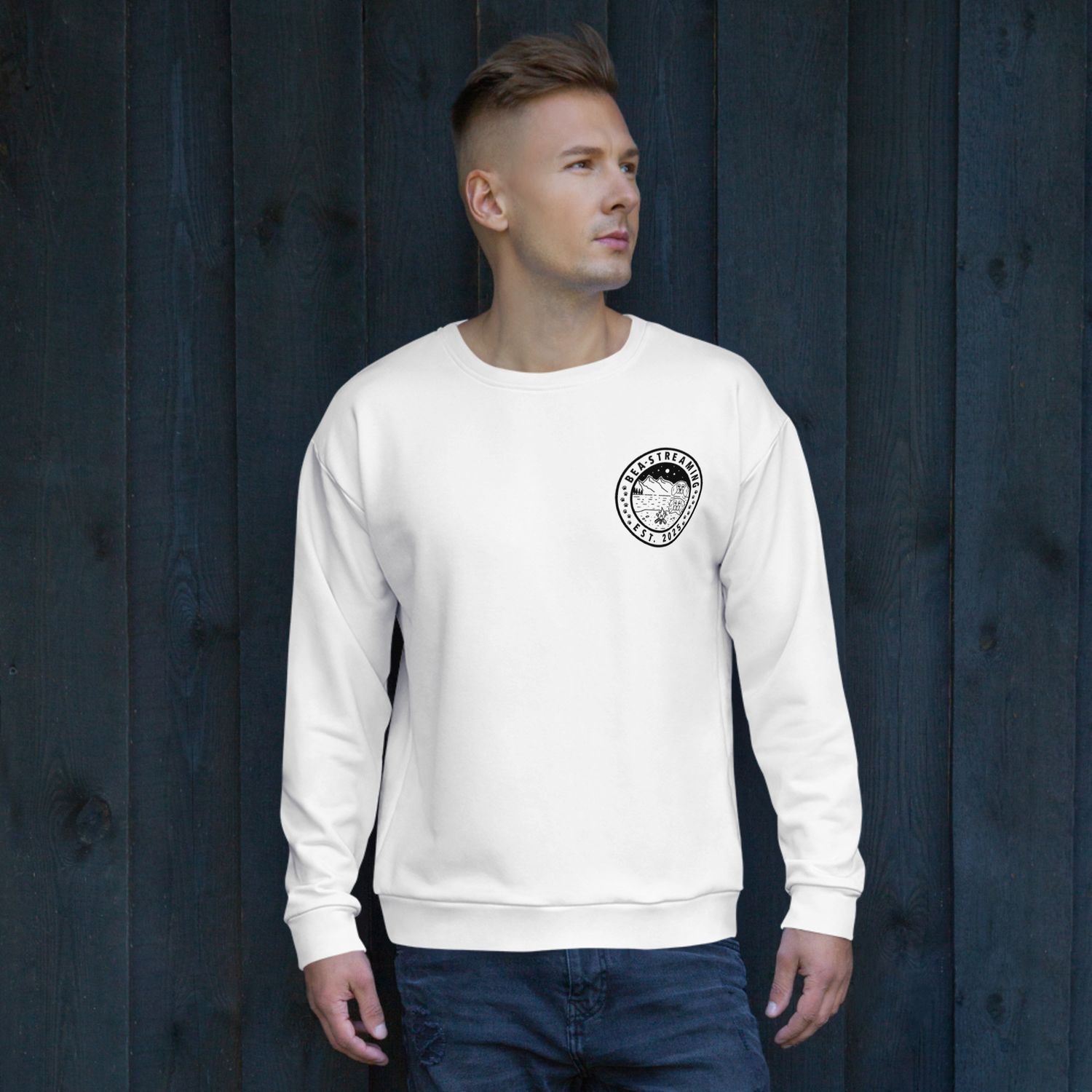 Unisex Sweatshirt Bea-Streaming logos