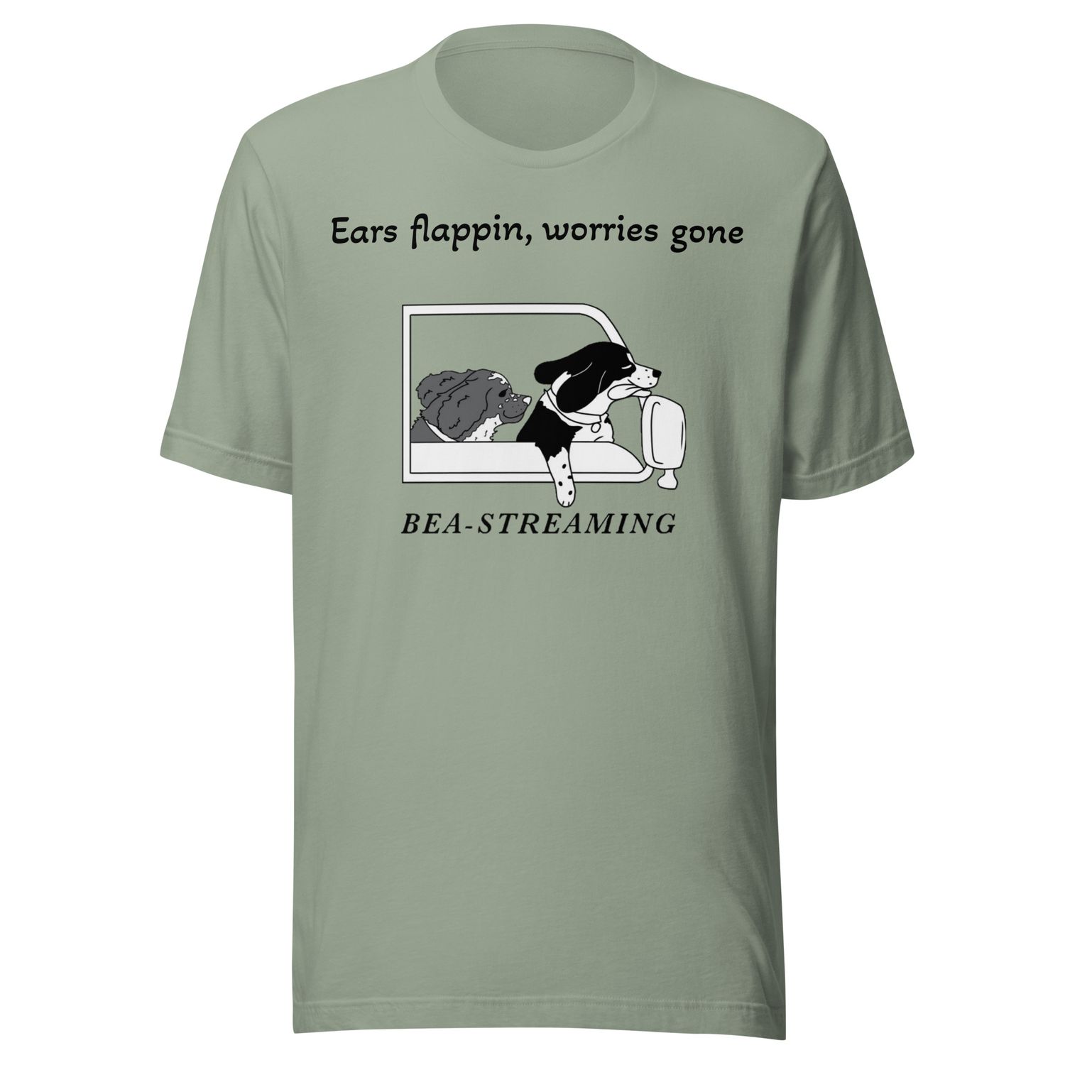 Unisex t-shirt Ears flappin worries gone