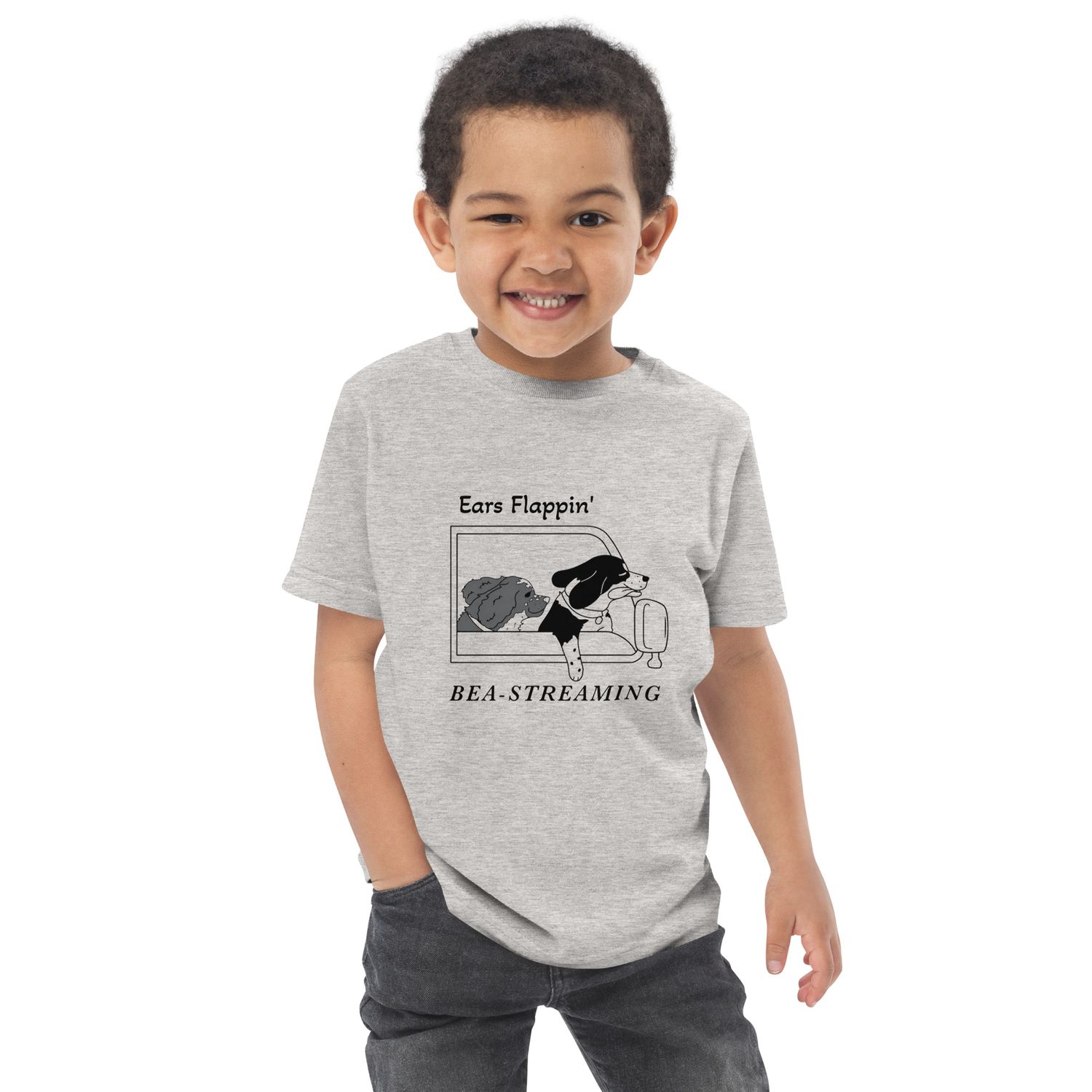 Toddler jersey t-shirt Bea-Streaming Ears Flappin