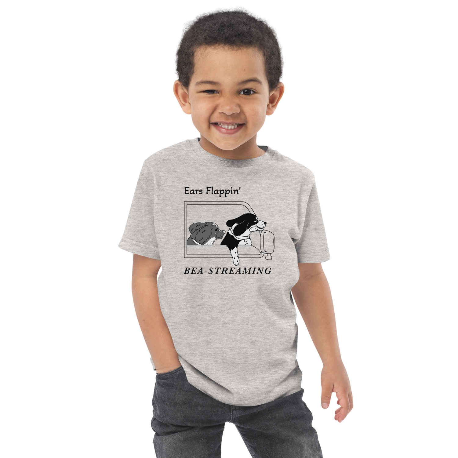 Toddler jersey t-shirt Bea-Streaming Ears Flappin