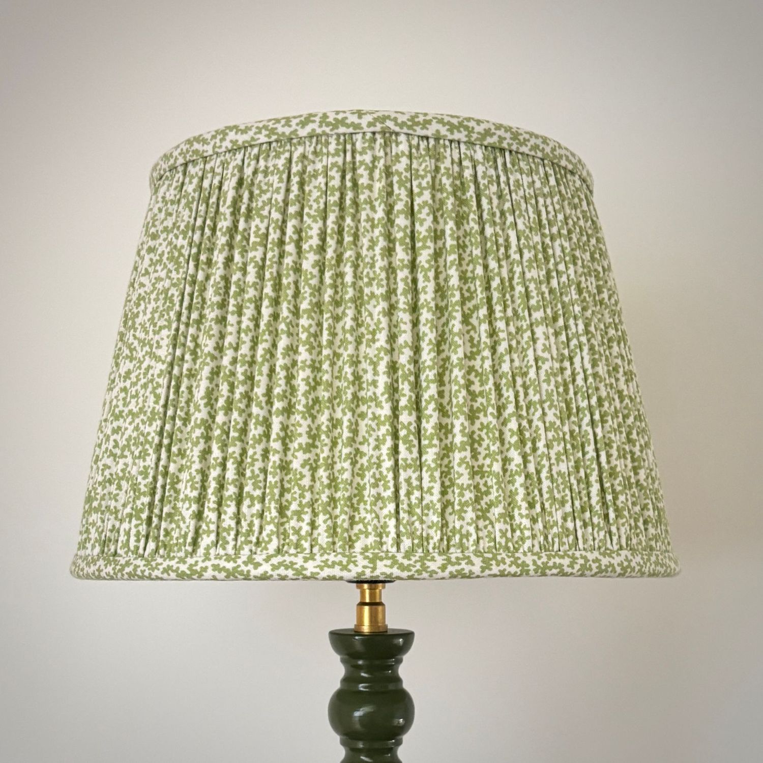 Abat-jour froncé tissu Colefax and Fowler