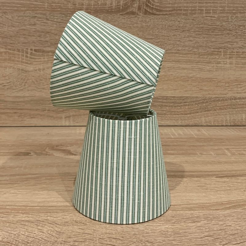 Abat-jour pince flamme en tissu Colefax and Fowler