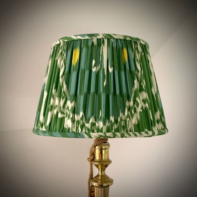 Abat-jour froncé tissu Manuel Canovas