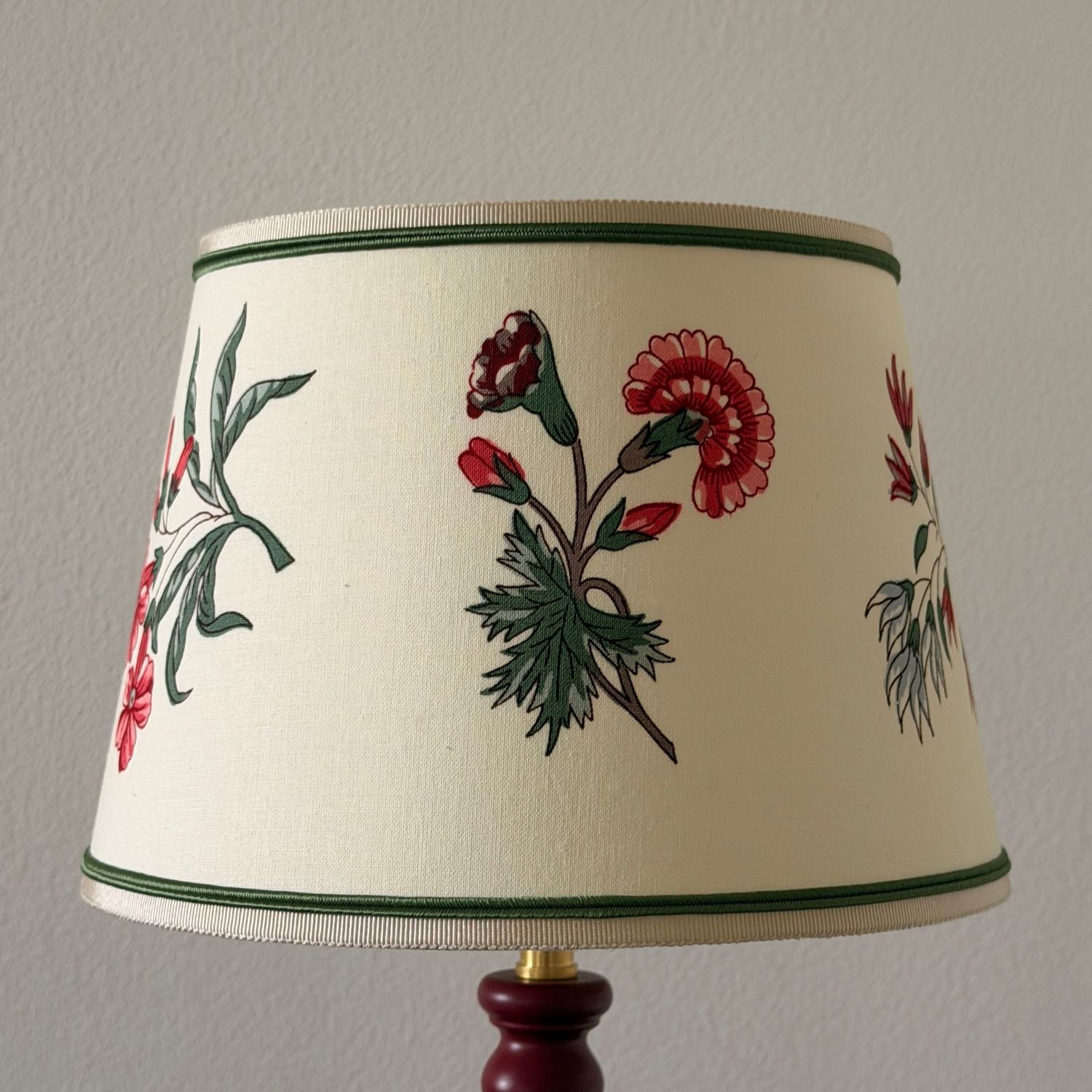 Abat-jour  conique tissu Braquenié Pierre Frey