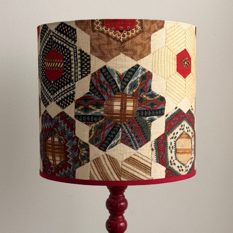 Abat-jour en tissu Quilt Pierre Frey Abat-jour en tissu Quilt Pierre Frey
