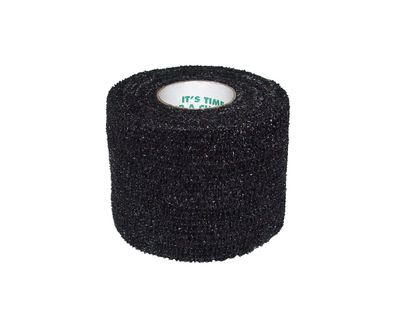 Cohesive wrap black