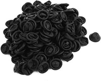 latex grip covers black