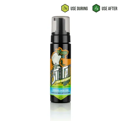 BIOTAT NATURAL TATTOO NUMBING SNOW FOAM CLEANSER 200ml