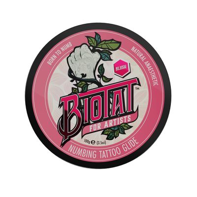BIOTAT NATURAL NUMBING TATTOO GLIDE BLUSH 100g
