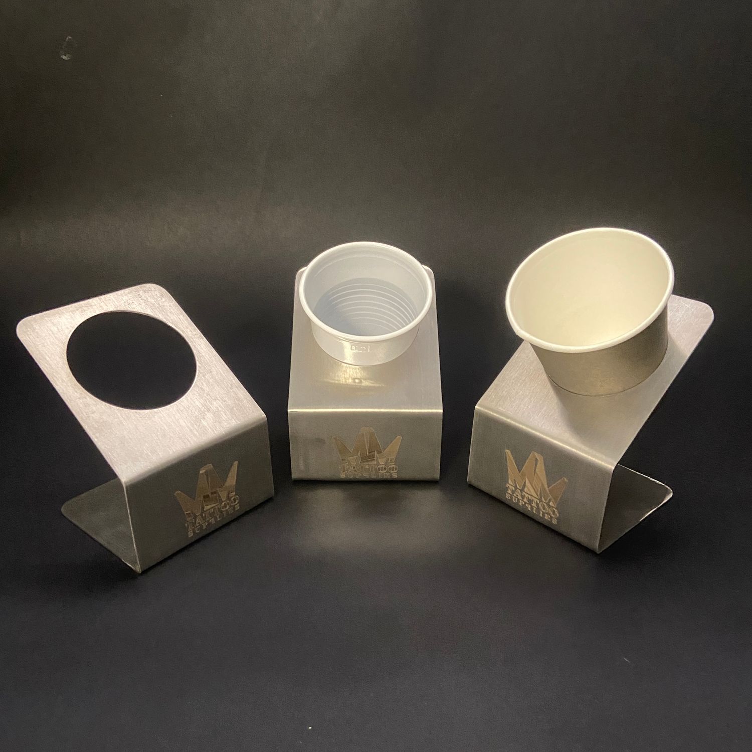 Stainless steel cup stands