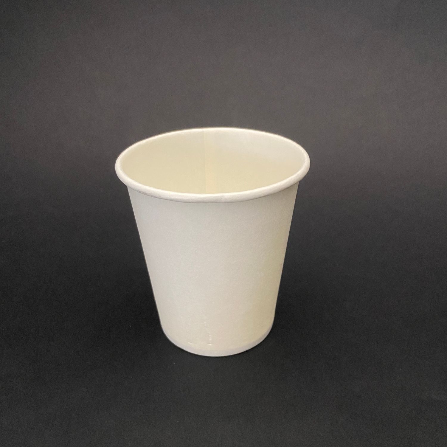 White paper rinse cups 150ml