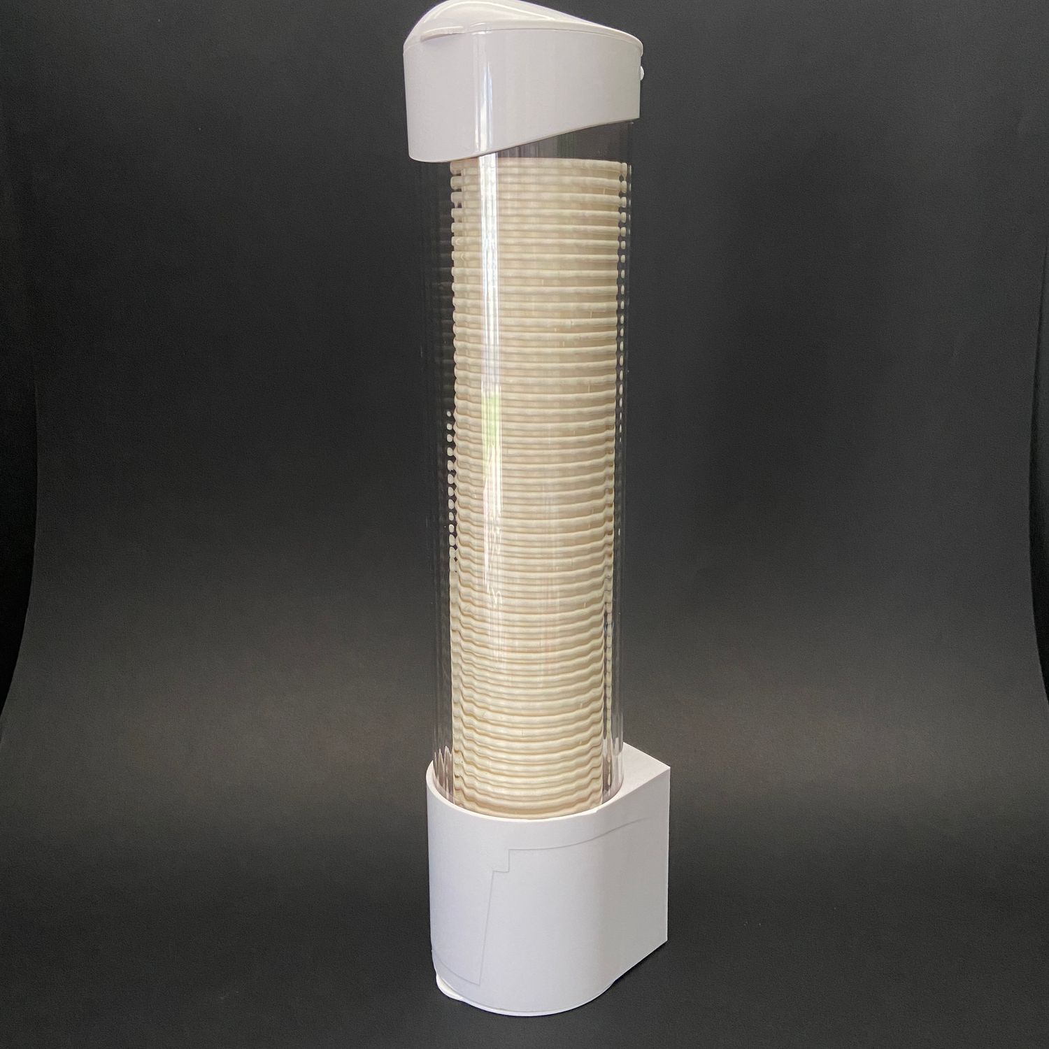Rinse cup dispensers wall mounted