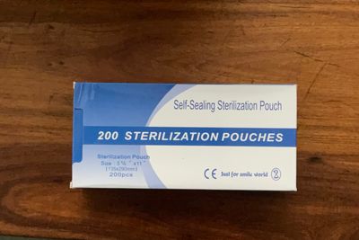 Autoclave self sealing bags 135mm-290mm