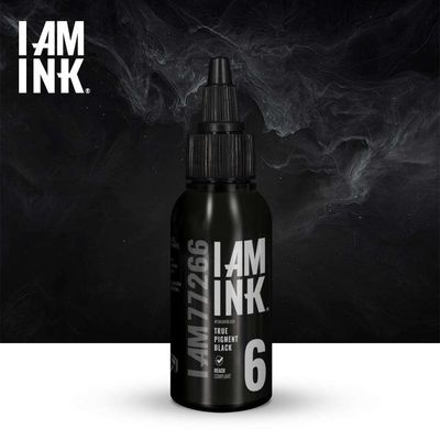 I AM INK 6 TRUE PIGMENT BLACK 100ml