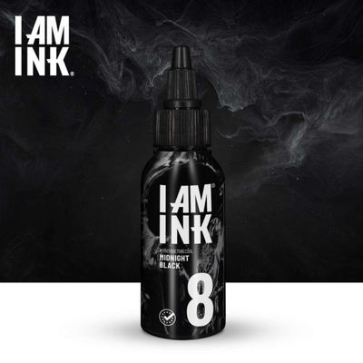 I AM INK 8 MIDNIGHT BLACK 100ml