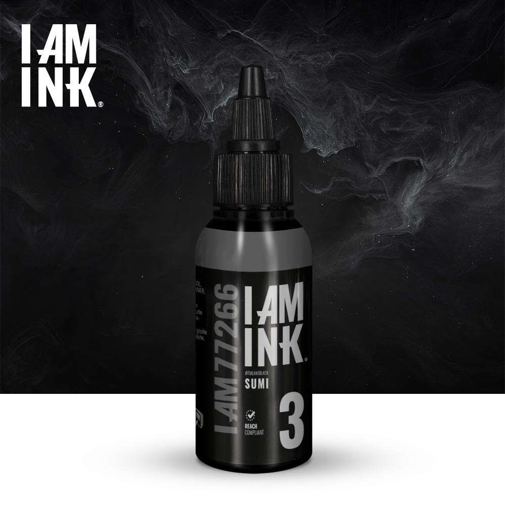 I AM INK 3 SUMI  dark grey 100ml