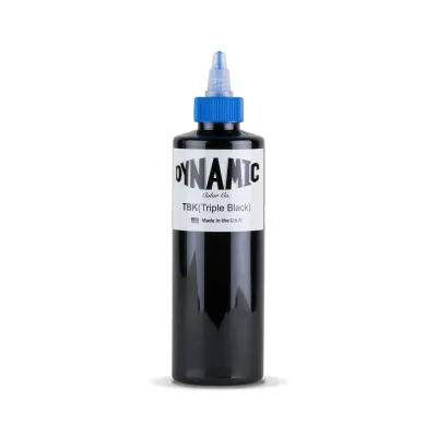 Dynamic triple black tattoo ink 8oz