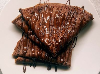 CRÊPE AU CHOCOLAT