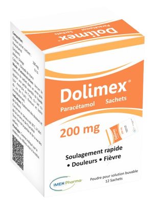 DOLIMEX 200MG SACH B/12