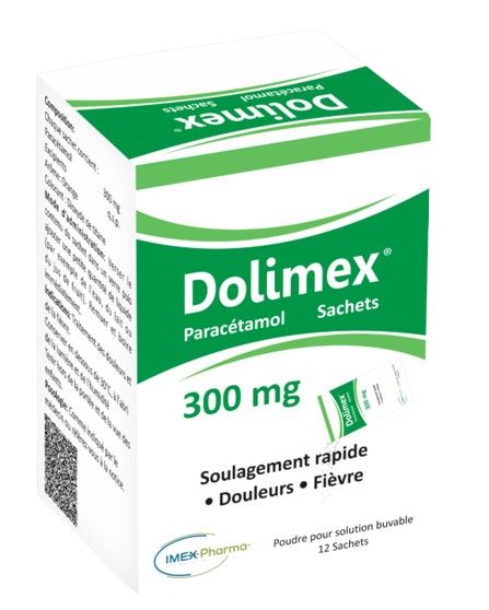DOLIMEX 300MG SACH B/12