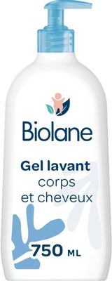 BIOLANE BB GEL CORPS/CHVX 2EN1 FL/750ML
