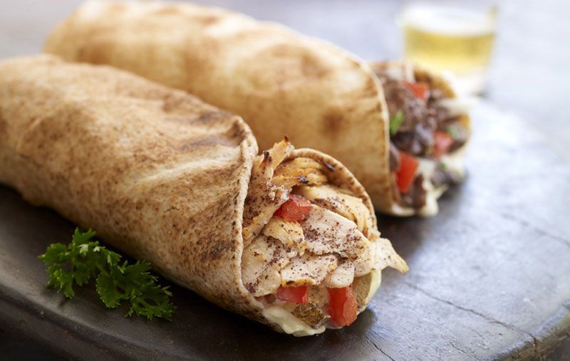 SHAWARMA PAIN LIBANAIS POULET