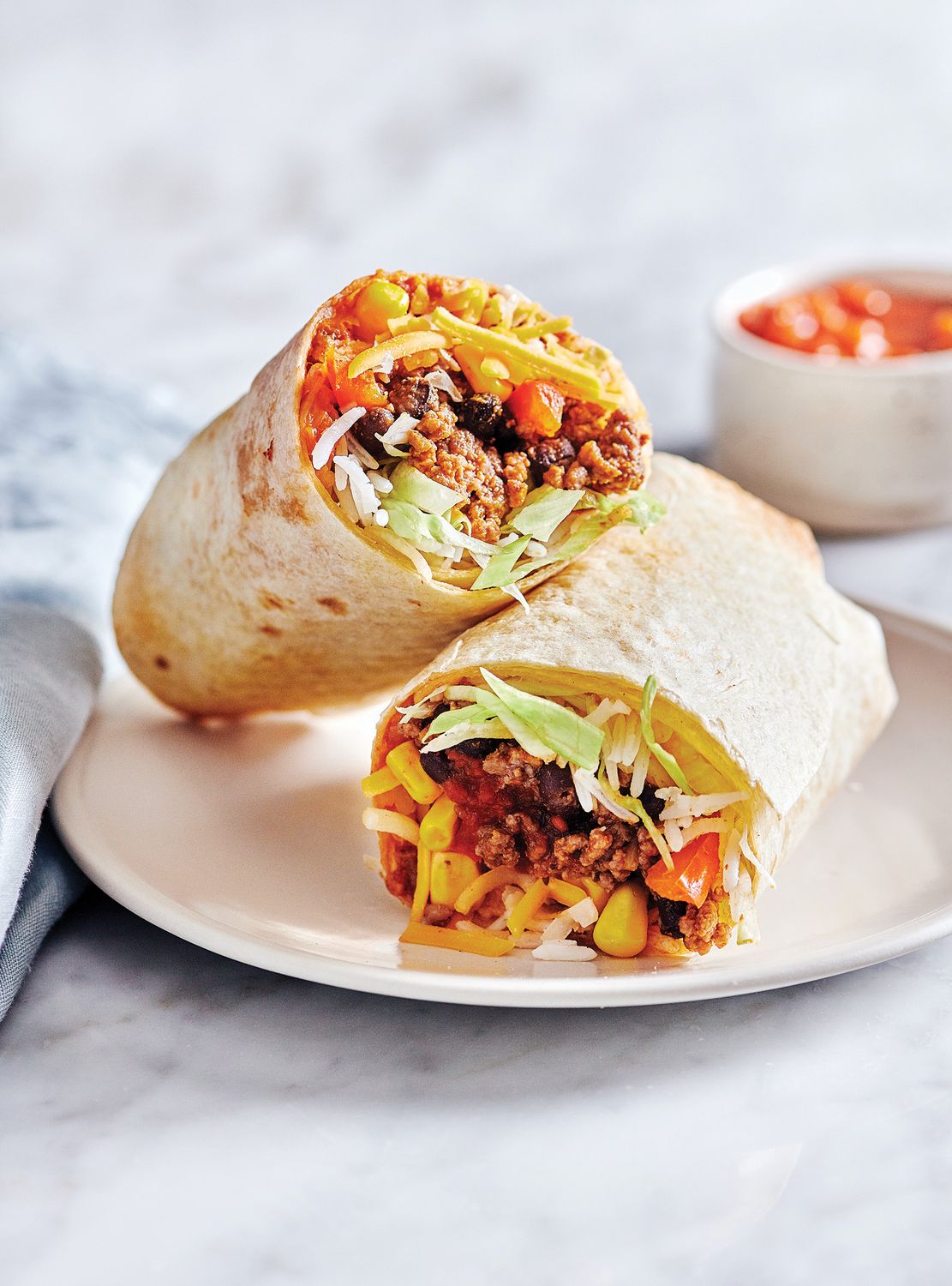 BURRITO DE VIANDE HACHÉE