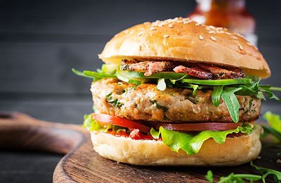 BURGER AU POULET