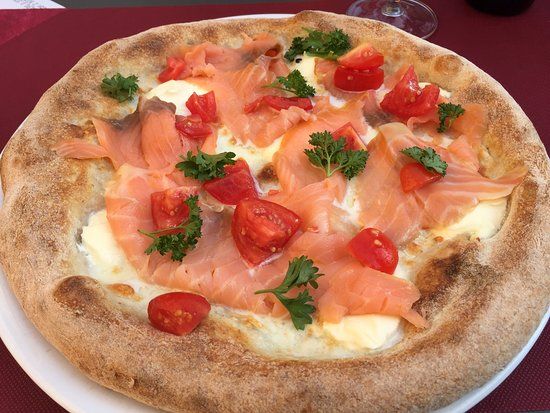 PIZZA AL SALMONE