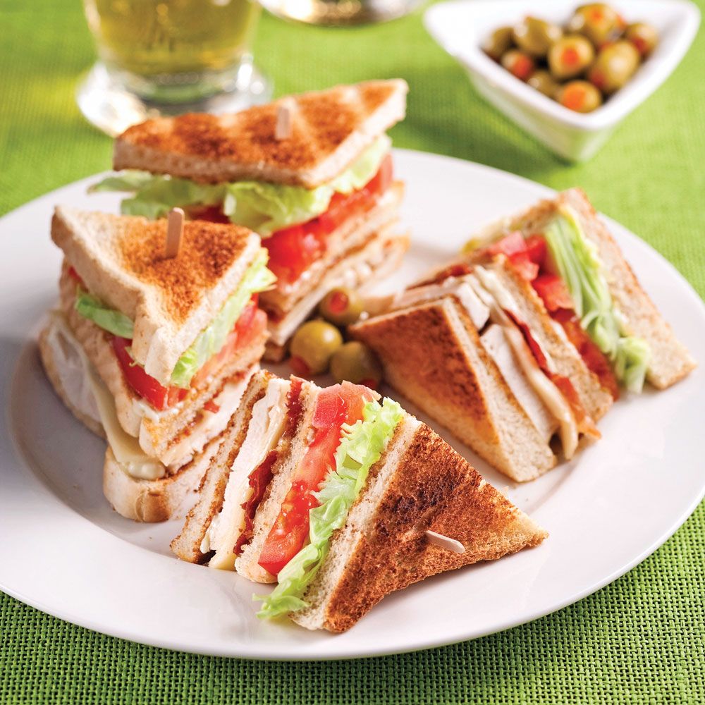 CLUB SANDWICH AU POULET