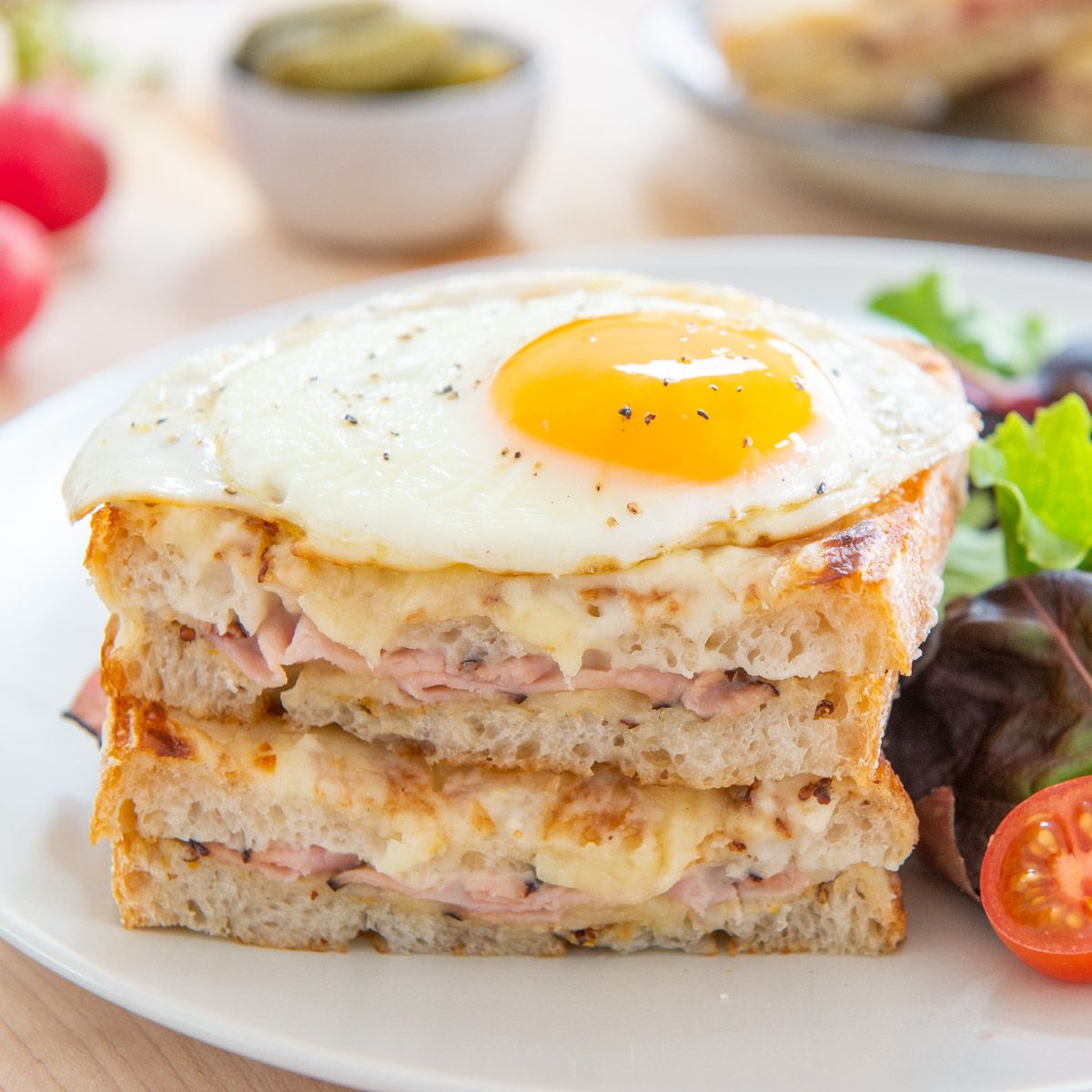 CLUB SANDWICH CROQUE MADAME