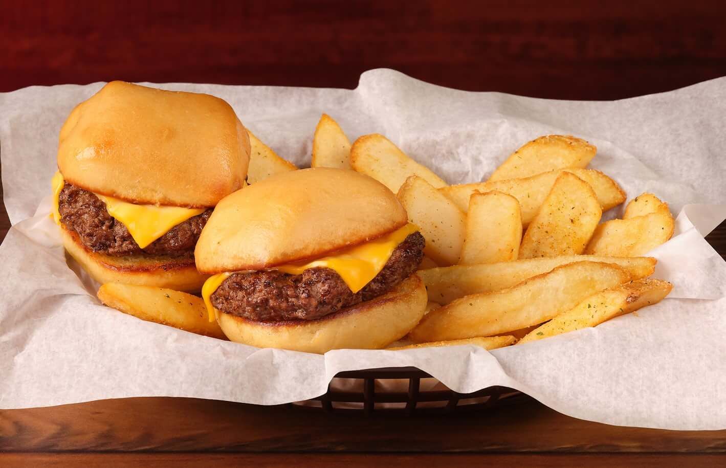 MENU ENFANT DEUX MINI BURGERS
