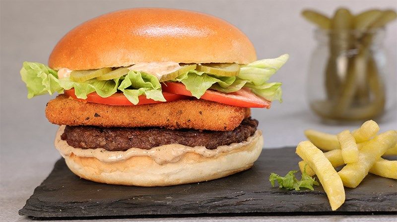BURGER MOZZA CRUNCHY