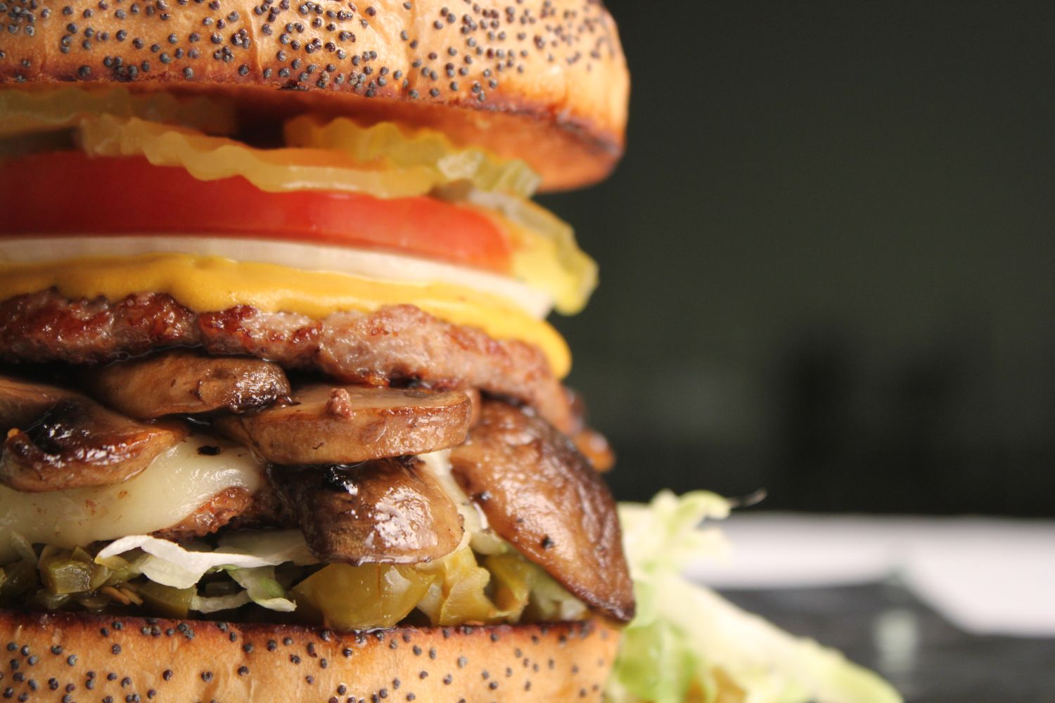 FLAMING BURGER