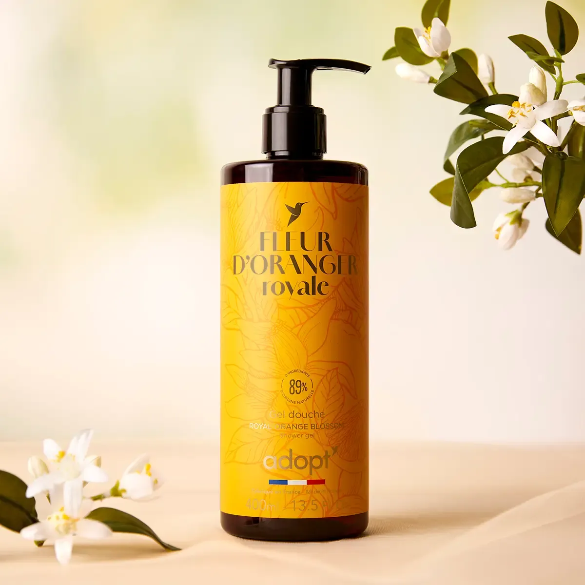 FLEUR JAUNE GEL DOUCHE