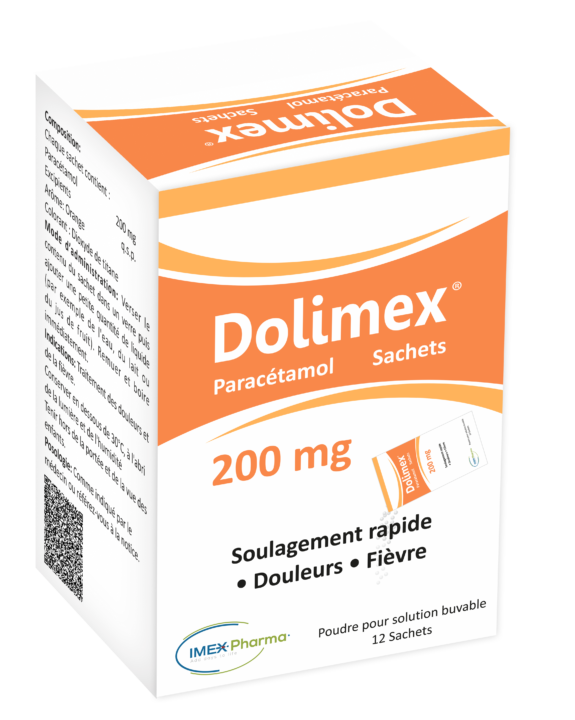 DOLIMEX 200MG SACH B/12