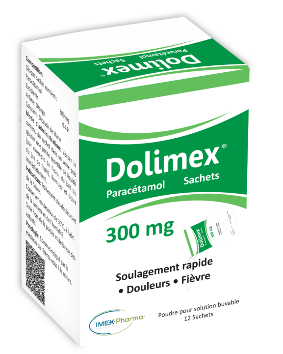 DOLIMEX 300MG SACH B/12