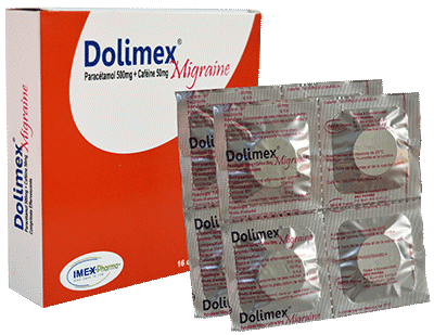 DOLIMEX MIGRAINE CPBS EFF B/16