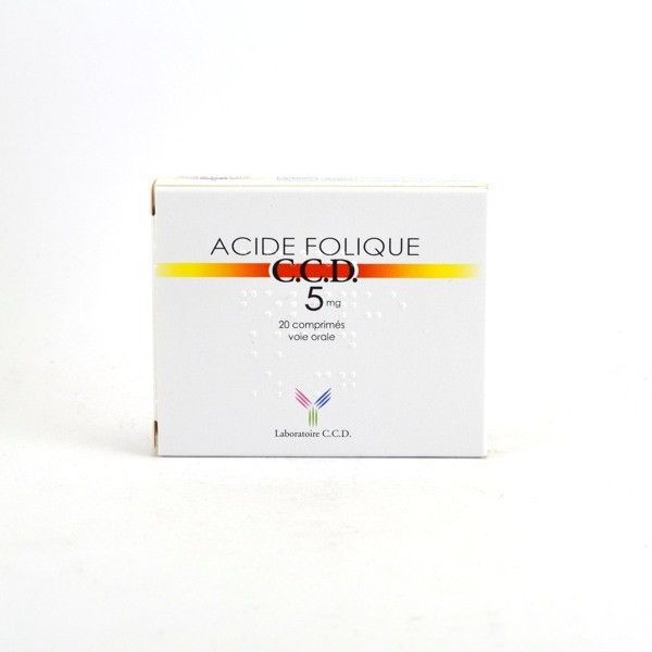 ACIDE FOLIQUE CRE 5MG