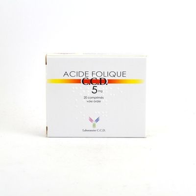 ACIDE FOLIQUE CRE 5MG