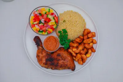 ATTIEKE  BANANE POULET