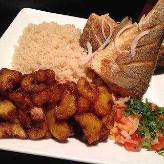 ATTIEKE BANANE POISSON